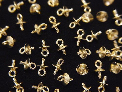 14KGF Screw Eye Pin 3x3mm 2pcs