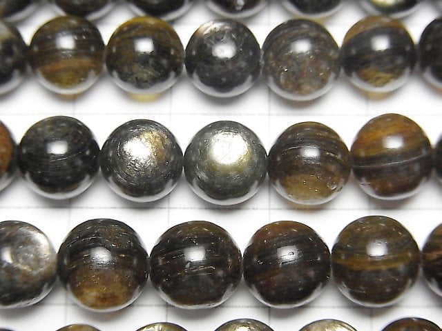 [Video]Moscovite Round 8mm half or 1strand beads (aprx.15inch/38cm)