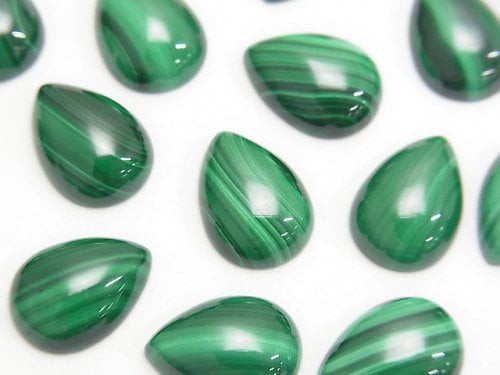 Cabochon, Malachite Gemstone Beads