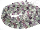 [Video] Multicolor Fluorite AAA Flower 12x12mm 1/4 or 1strand beads (aprx.15inch/36cm)