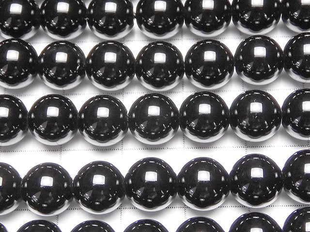 [Video] Tibetan Morion Crystal Quartz AAA Round 8mm half or 1strand beads (aprx.15inch/37cm)