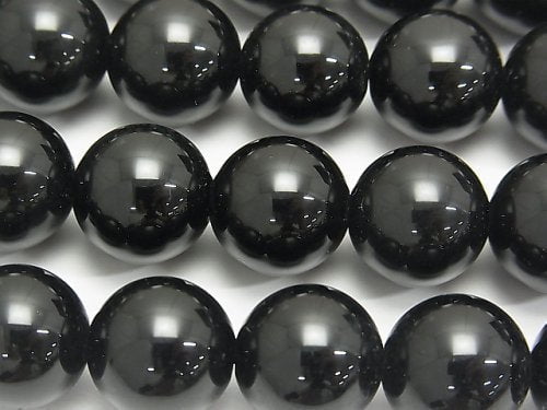 Black Crystal (Morion) Gemstone Beads