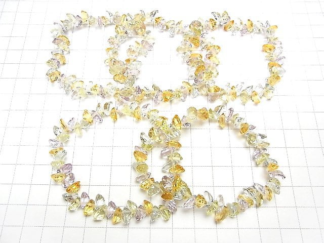 [Video] High Quality Mixed Stone AAA Oval  Faceted 8x6x4mm 8pcs ,1strand (Bracelet)