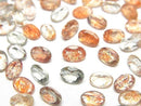 [Video]High Quality Multicolor Sunstone AAA Loose stone Oval Faceted 6x4mm 5pcs