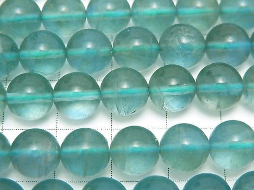 Blue Green Fluorite AAA Round 8mm half or 1strand beads (aprx.15inch / 37cm)