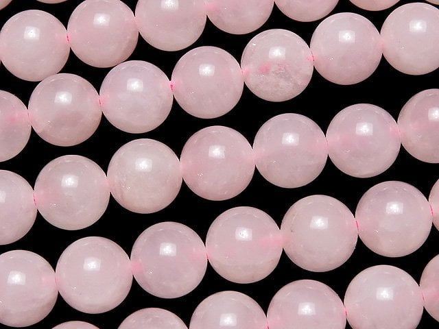 Rose Quartz, Round Gemstone Beads