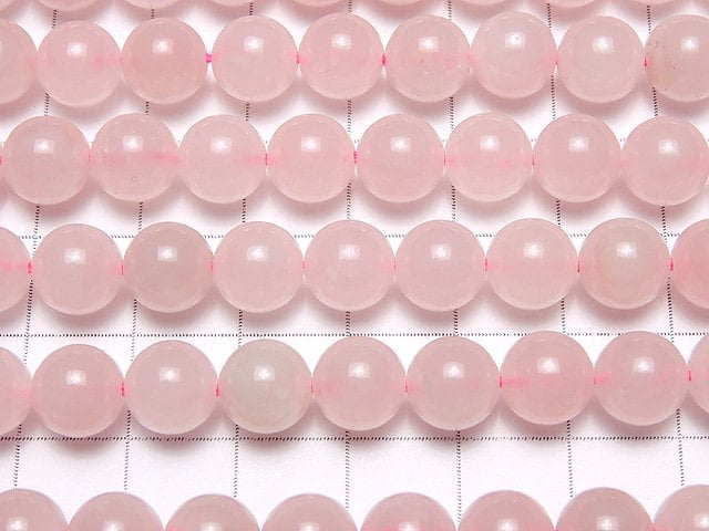 [Video]1strand $4.79! Rose Quartz  Round 8mm 1strand beads (aprx.15inch/37cm)