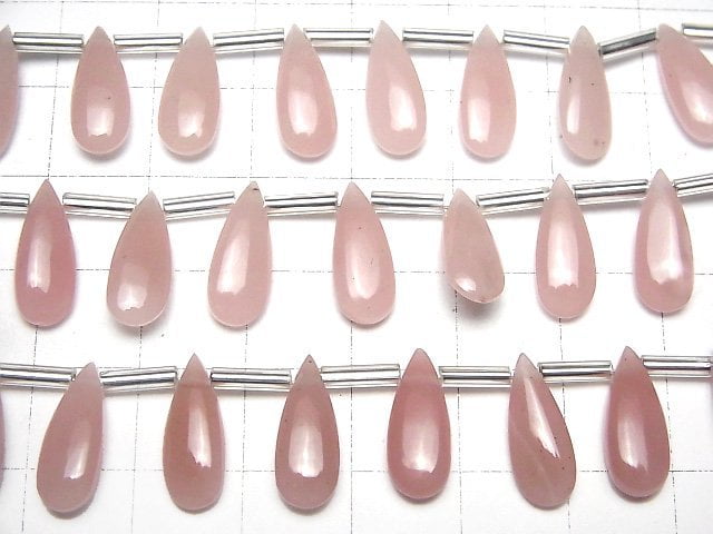 [Video]Guava Quartz AAA Pear shape (Smooth) 15x6mm 1strand (8pcs )