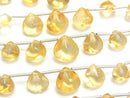 Chestnut Shape, Citrine Gemstone Beads