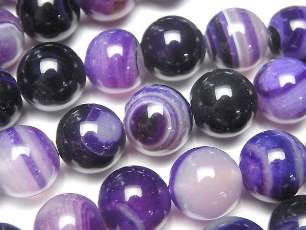 Agate, Round Gemstone Beads