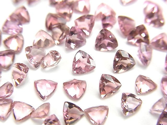 Tourmaline, Triangle, Undrilled Gemstone Beads