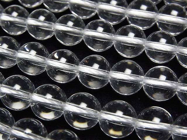 [Video] Crystal Quartz AAA Round 8mm 1/4 or 1strand beads (approx. 15 inches/38 cm)