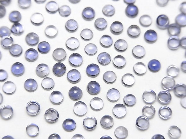 Cabochon, Iolite Gemstone Beads