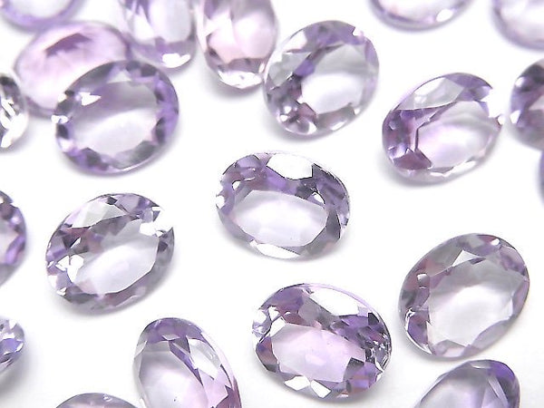 Amethyst, Oval, Undrilled (No Hole) Gemstone Beads