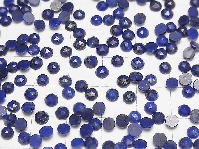 [Video] Lapislazuli AA++ Round Rose Cut 4x4mm 10pcs