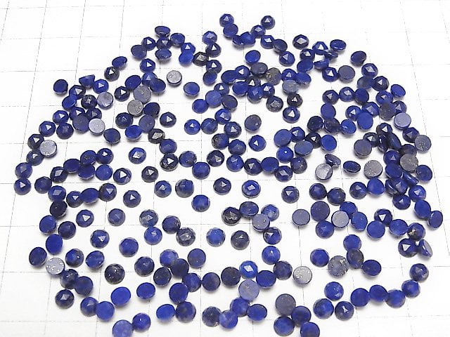 [Video] Lapislazuli AA++ Round Rose Cut 4x4mm 10pcs