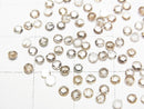 [Video] Light Brown Diamond Round Rose Cut 2.5mm 3pcs