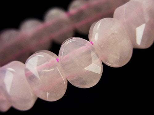 Accessories, Bracelet, Oval, Rose Quartz Gemstone Beads