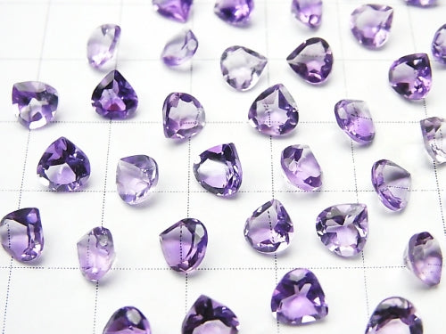 [Video]High Quality Amethyst AAA Loose stone Chestnut Faceted 6x6mm 5pcs