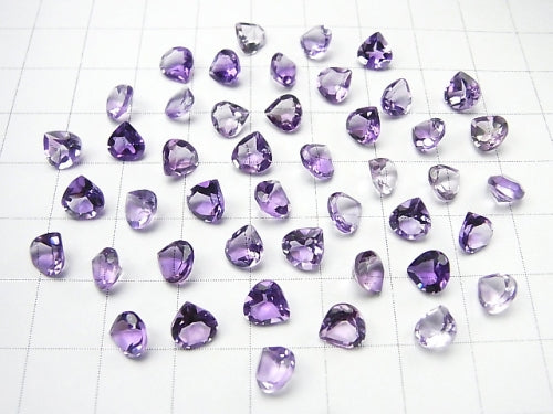[Video]High Quality Amethyst AAA Loose stone Chestnut Faceted 6x6mm 5pcs