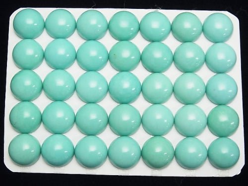 Turquoise AAA Round Cabochon 10x10x5mm 2pcs $24.99!