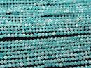High Quality! Amazonite Silica AA+ Faceted Round 3mm 1strand beads (aprx.15inch/37cm)