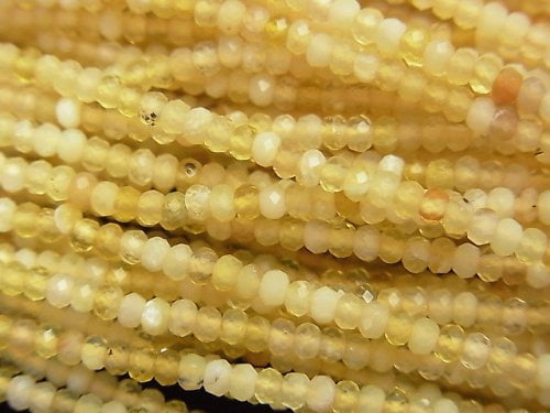 Opal, Roundel Gemstone Beads