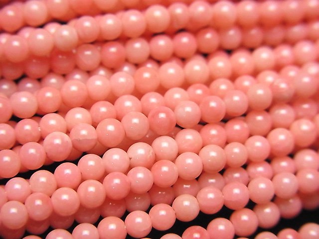 Coral, Round Natural Beads