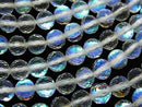 Faceted Round, Luna Flash Gemstone Beads