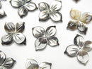 Flower, Mother of Pearl (Shell Beads) Pearl & Shell Beads