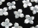 Flower, Mother of Pearl (Shell Beads) Pearl & Shell Beads