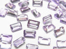 [Video]High Quality Amethyst AAA Loose stone Rectangle Faceted 6x4mm 10pcs