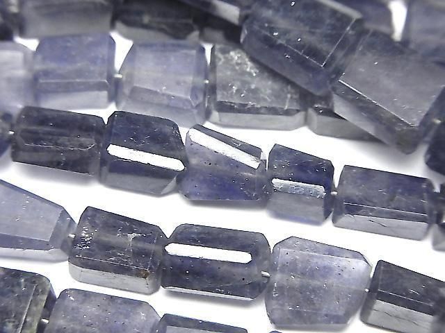 [Video] Iolite AA+ Faceted Nugget 1 strand beads (approx. 6 inches/15 cm)