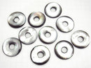 High Quality Black Shell (Black-lip Oyster) AAA Coin (Donut) 35x35x5mm 1pc $6.79!