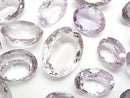 Amethyst, Oval, Undrilled Gemstone Beads
