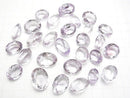 [Video] High Quality Pink Amethyst AAA Undrilled Oval Faceted Size Mix 3pcs