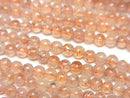 Sunstone AA+ Round 3mm 1strand beads (aprx.15inch/37cm)
