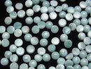 [Video]Larimar Pectolite AA++ Round Cabochon 4x4mm 10pcs