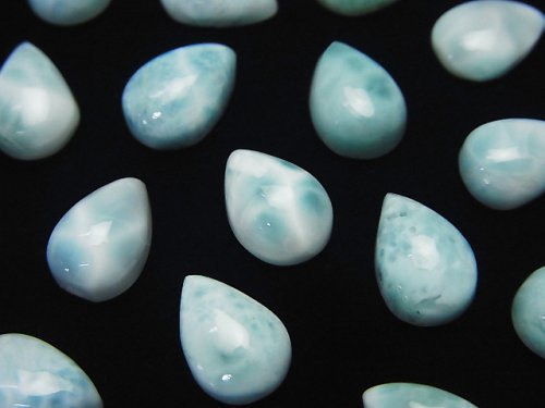 Cabochon, Larimar Gemstone Beads