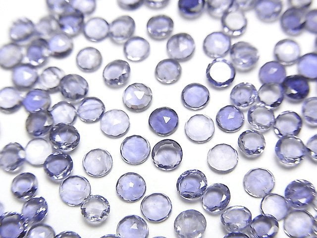 [Video] High Quality Iolite AAA Rose Cut  Round 3x3mm 10pcs $2.79!
