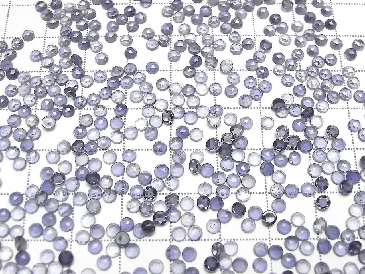 Iolite de haute qualité AAA, taille rose ronde 3x3mm, 10 pièces, 2,79 $ !