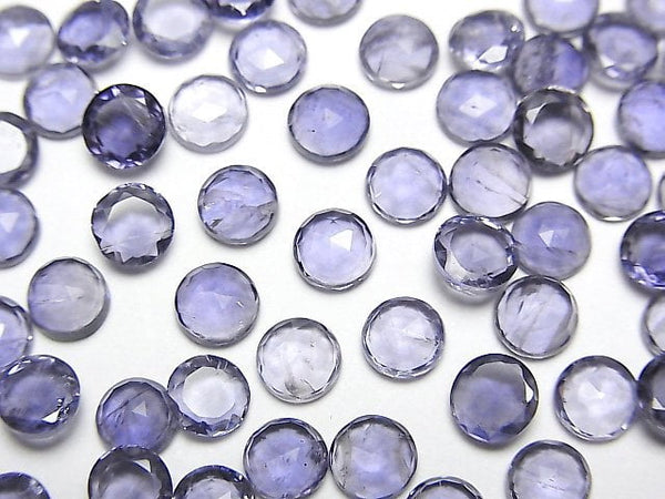 Iolite, Rose, Undrilled Gemstone Beads