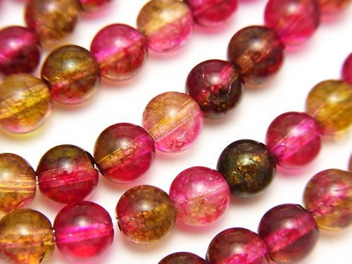 Crystal Quartz, Round Gemstone Beads