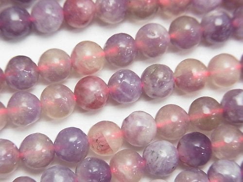 Lepidolite Gemstone Beads