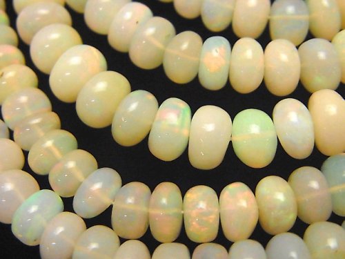 Opal, Roundel Gemstone Beads