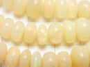 Ethiopian Opal AA ++ Rondelle half or 1strand beads (aprx.21inch / 53cm)