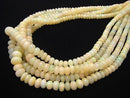 Ethiopian Opal AA ++ Rondelle half or 1strand beads (aprx.21inch / 53cm)