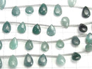 [Video] Grandidierite AA++ Pear shape (Smooth) 1strand beads (aprx.7inch/17cm)