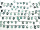 [Video] Grandidierite AA++ Pear shape (Smooth) 1strand beads (aprx.7inch/17cm)