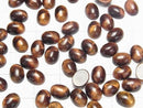 Red Tiger's Eye AA++ Oval Cabochon 8x6mm 4pcs